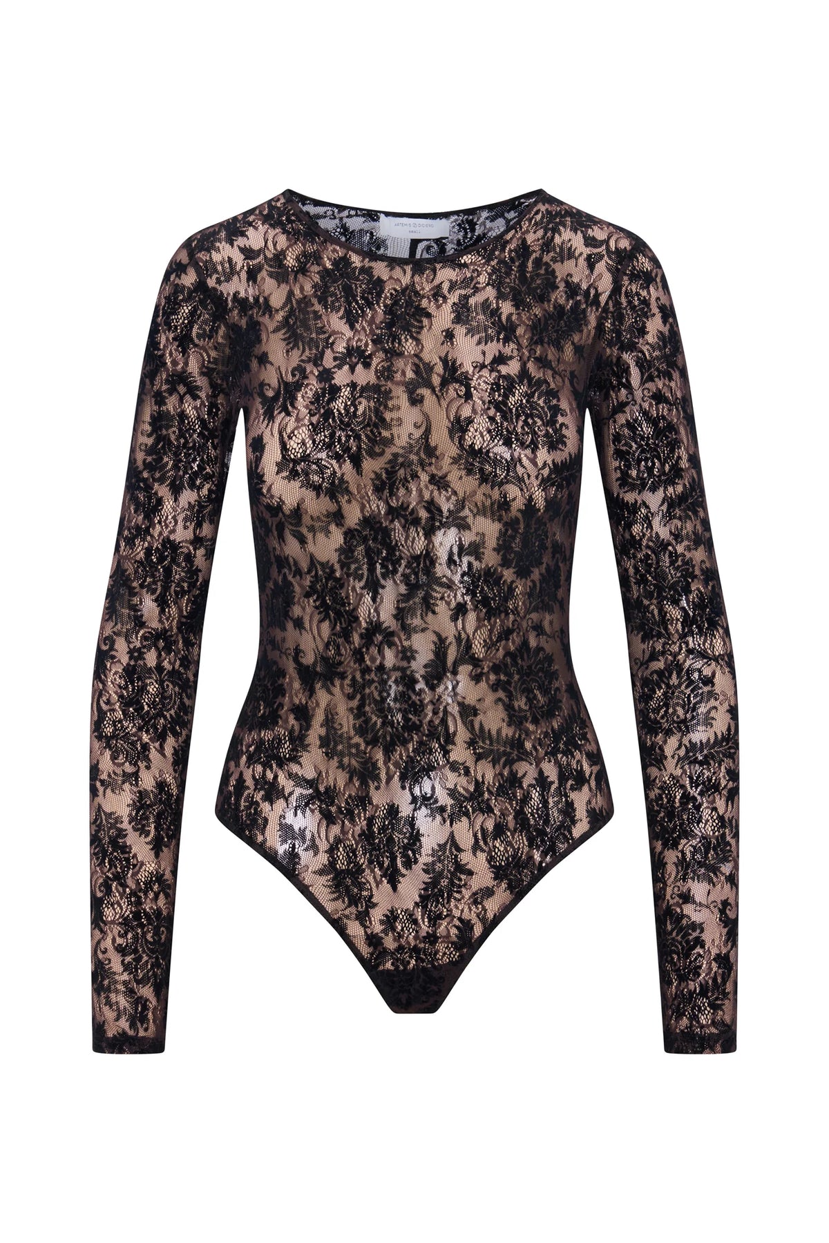 Dasha Bodysuit | Black Japanese Lace