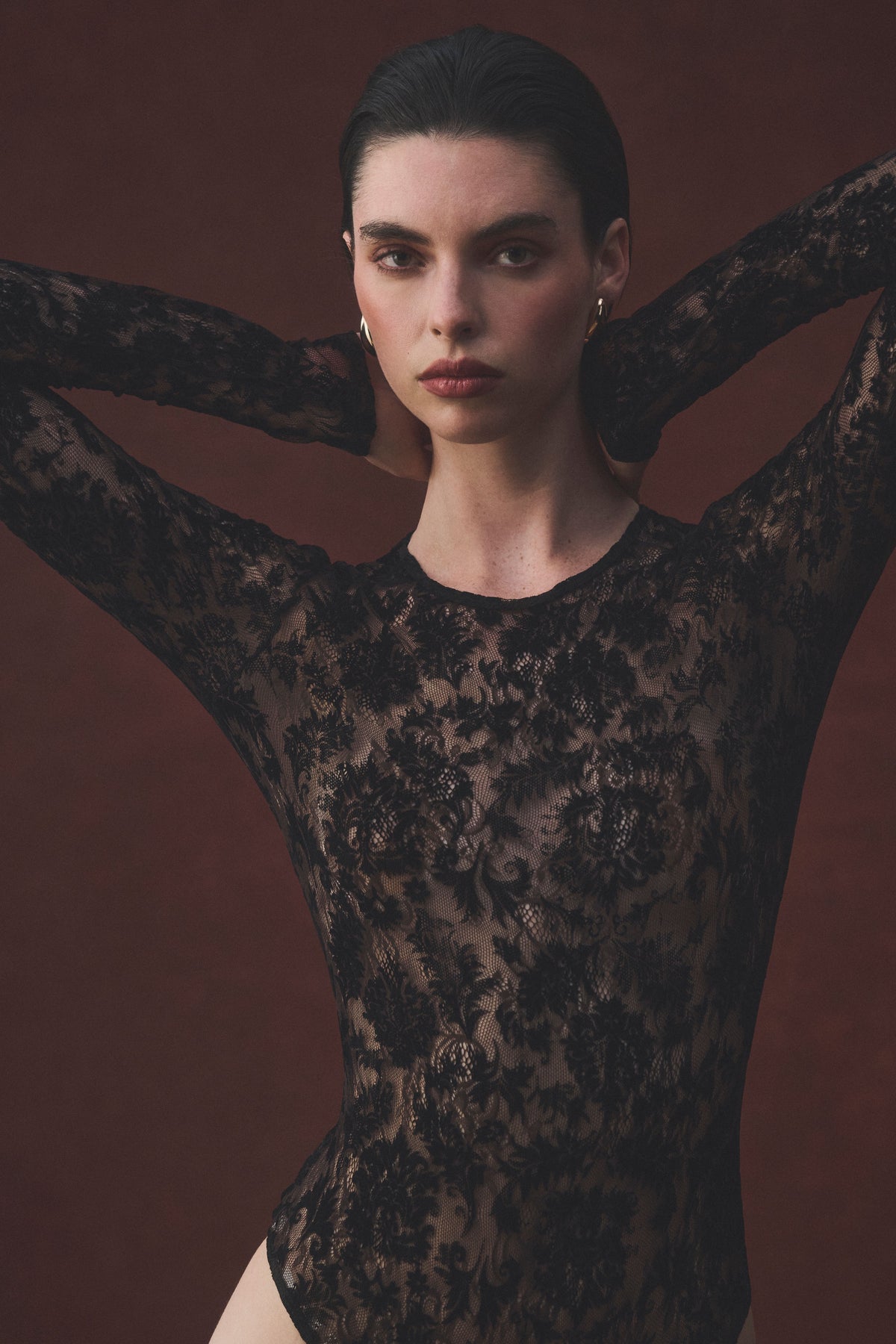 Carmina Dress | Black Japanese Lace