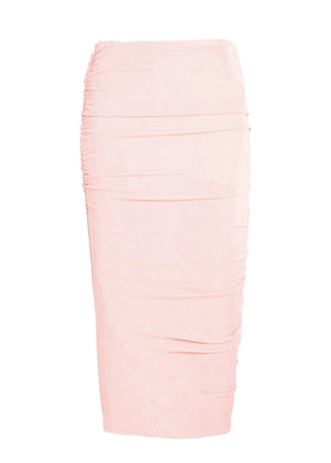 Seroya Julia Midi Skirt | Powder Pink