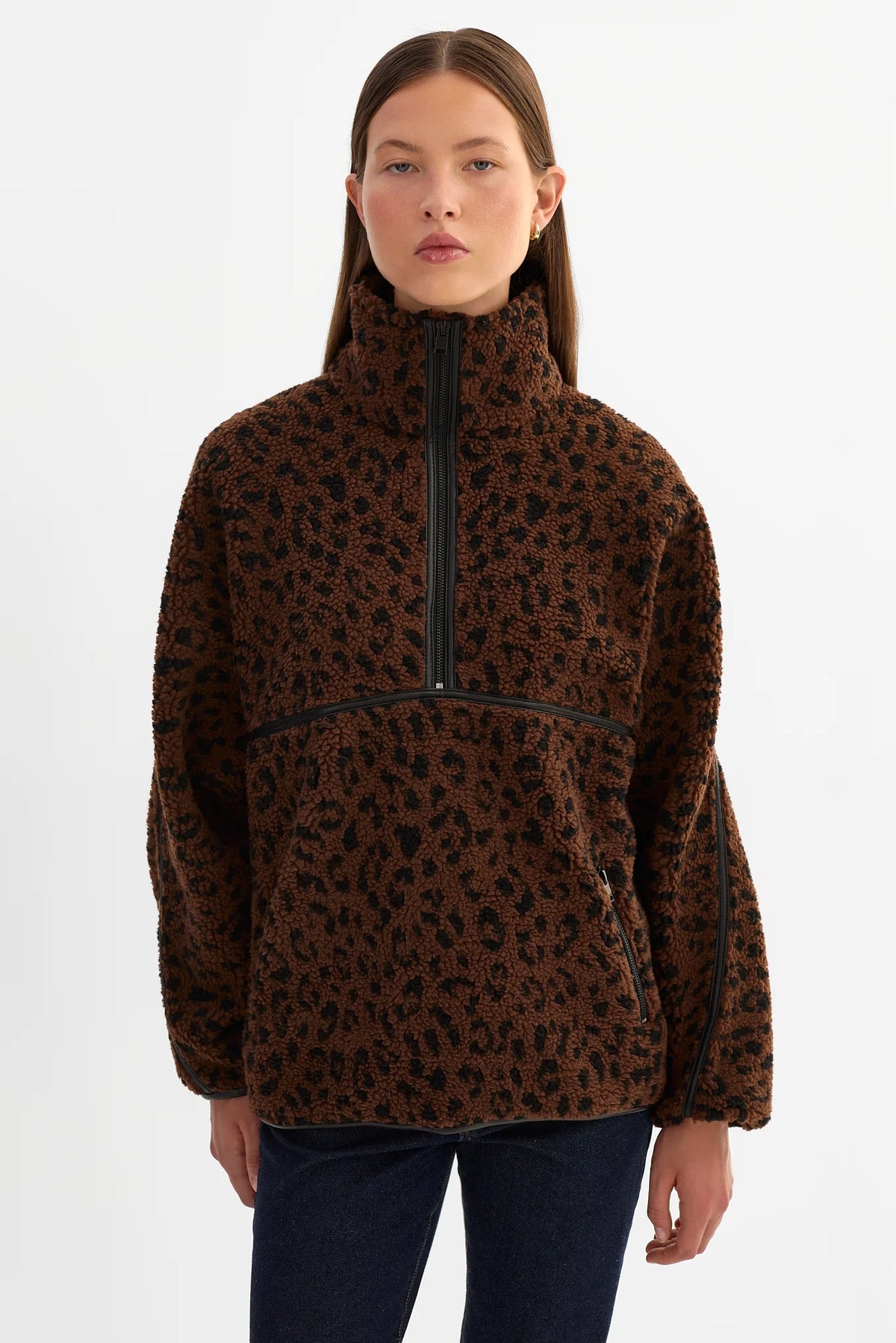 Helsa Polar Fleece | Leopard