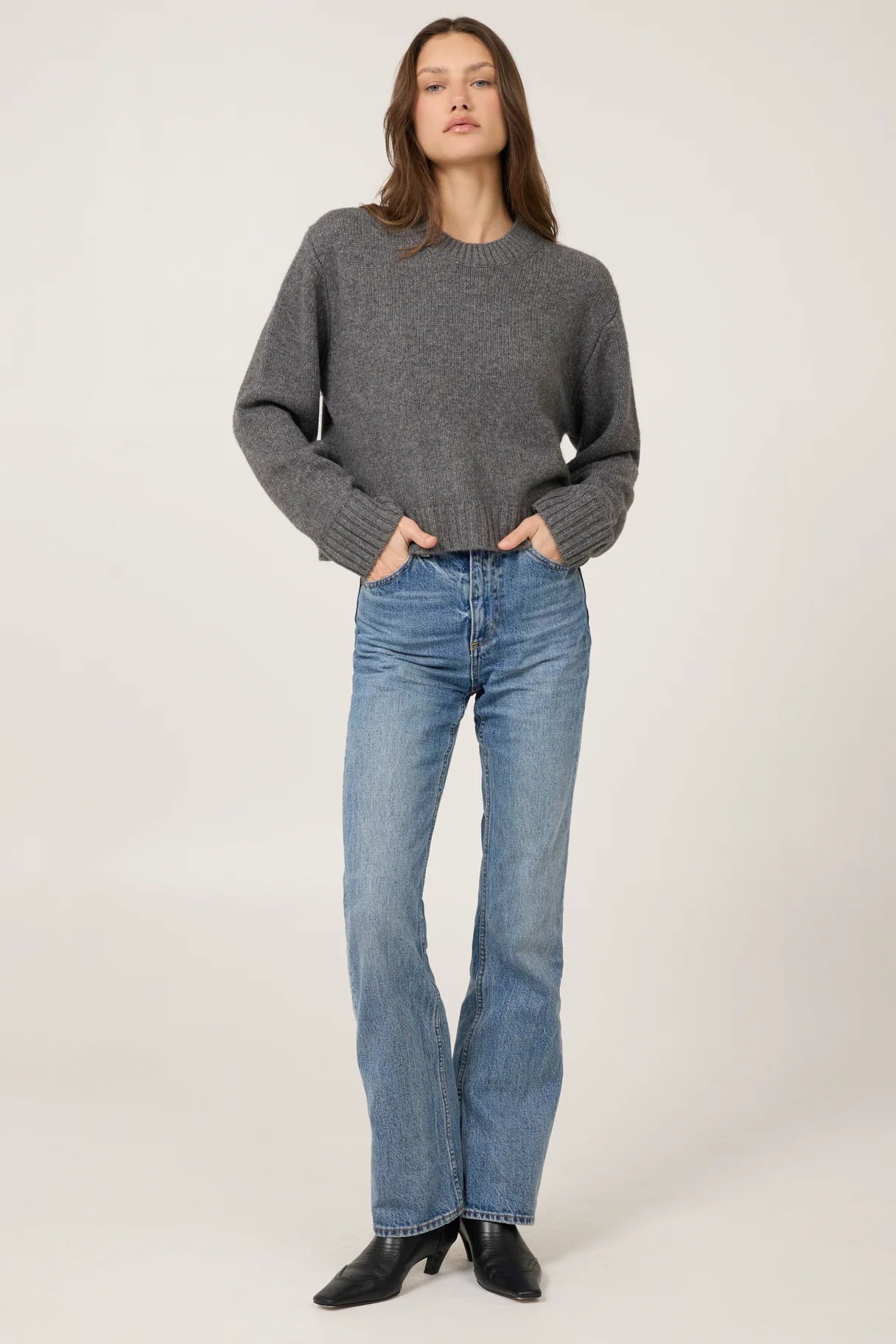 Levanzo Cashmere Pullover | Grey