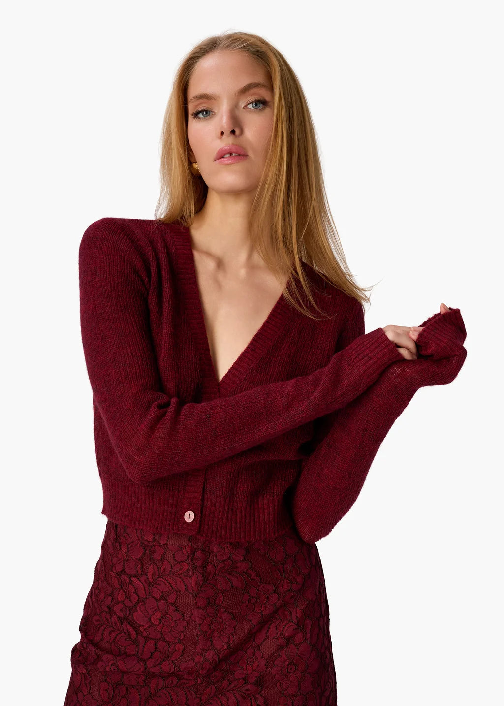Sonny Mohair Wool Cardigan | Compote