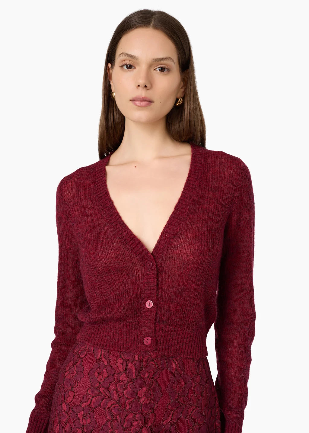 Sonny Mohair Wool Cardigan | Compote
