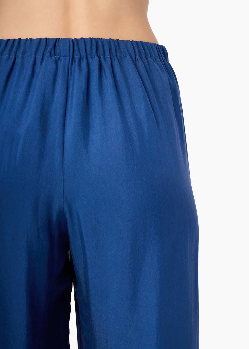 Gilda Silk Pant | Sailor Blue