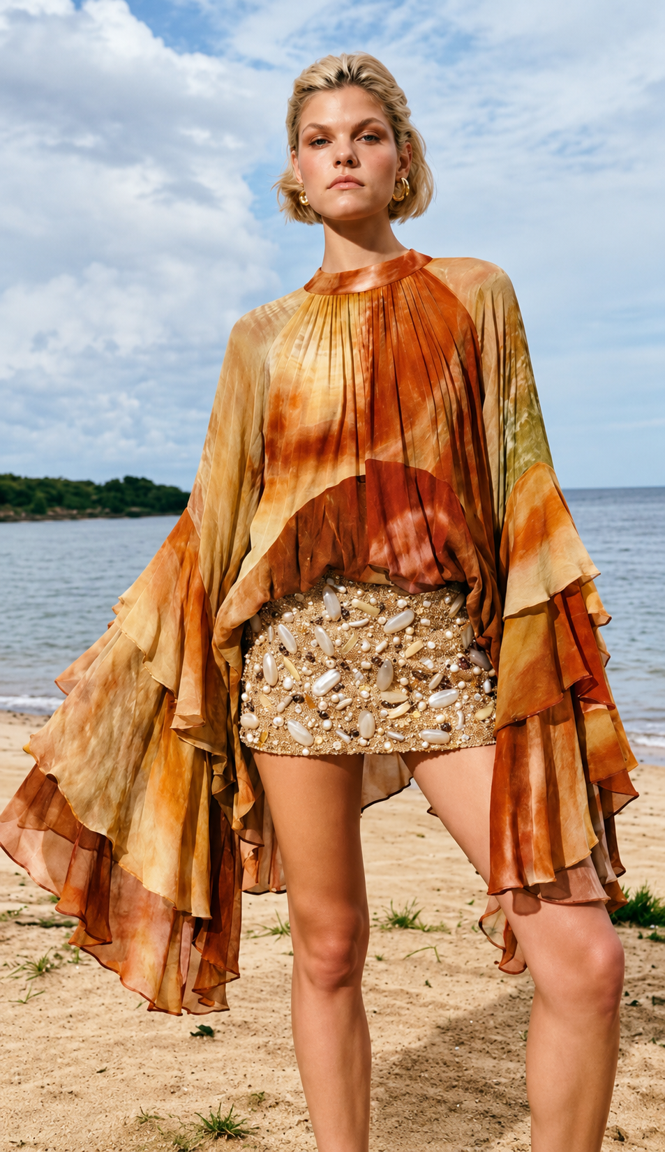 Golden Horizon Skirt