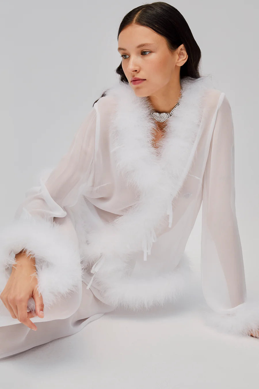 Afrodita Lounge Set | White