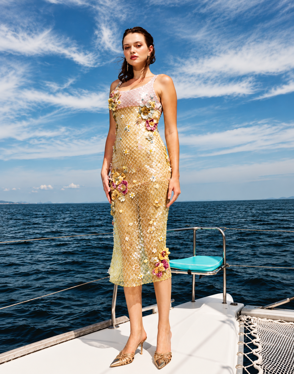 Sunset Bloom Dress