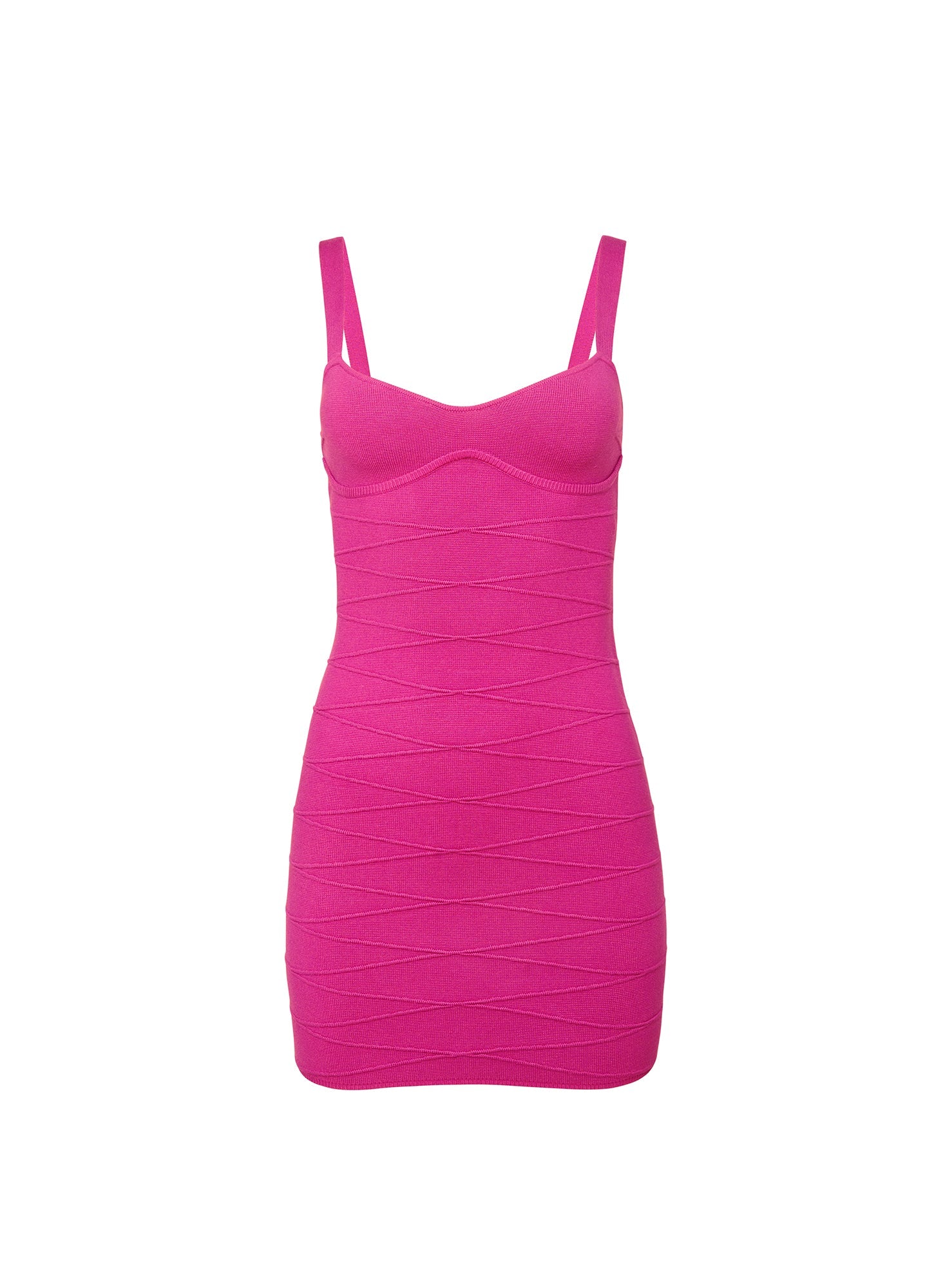 Bandage Dress| Wild Pink