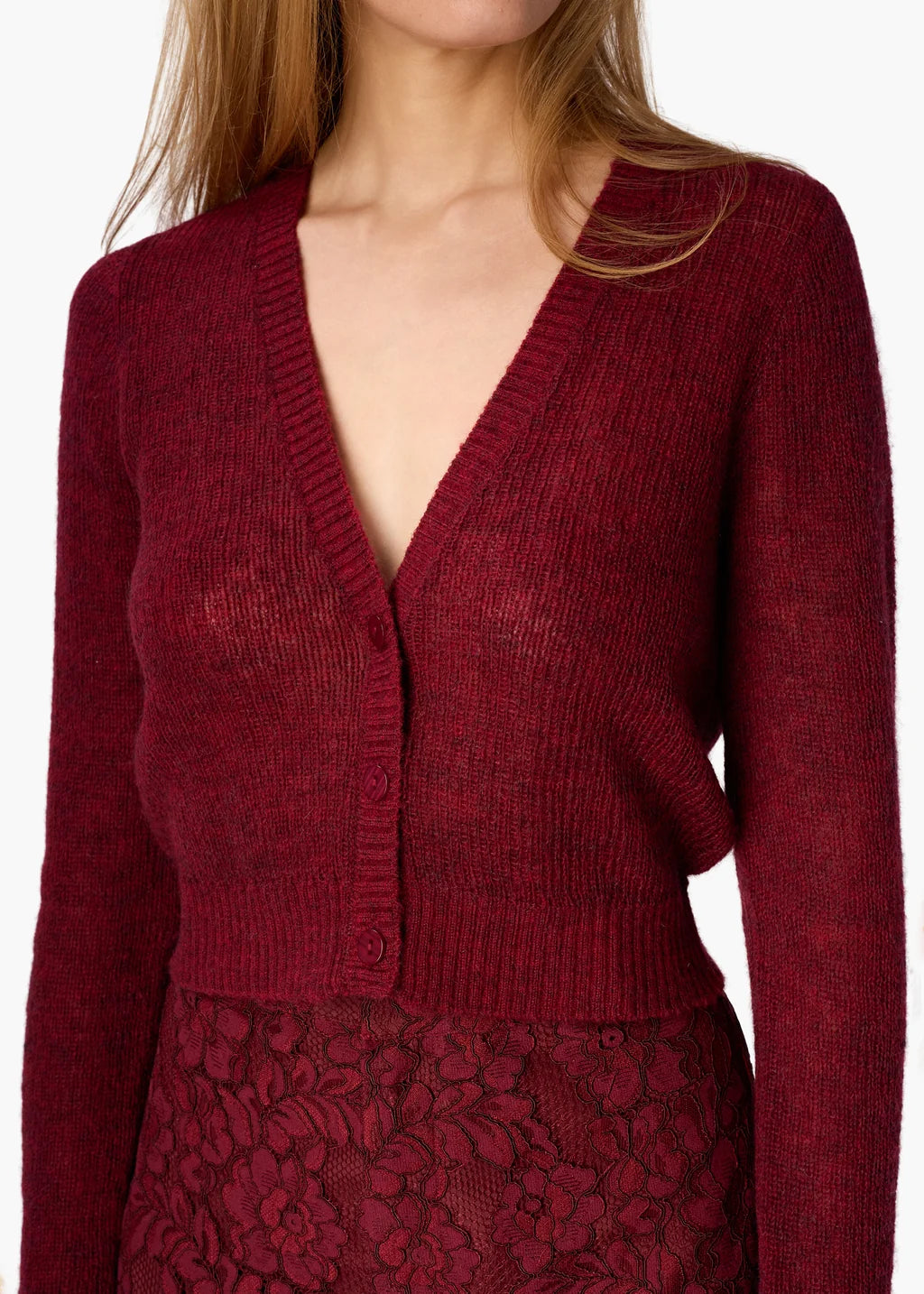 Sonny Mohair Wool Cardigan | Compote