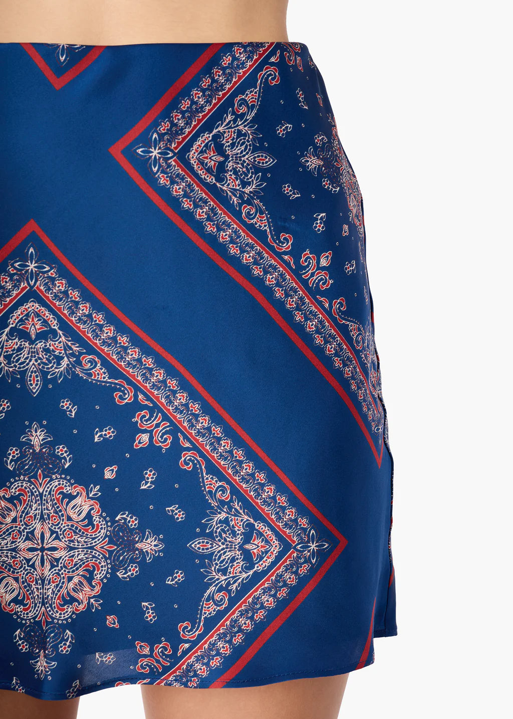 Aviva Mini Skirt | Mariner's Bandana