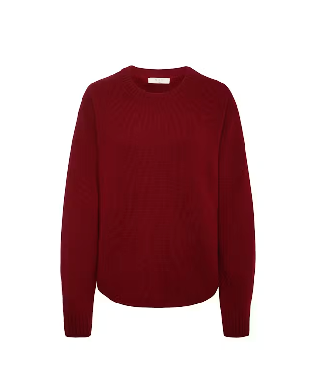 Briar Cashmere Crewneck | Currant