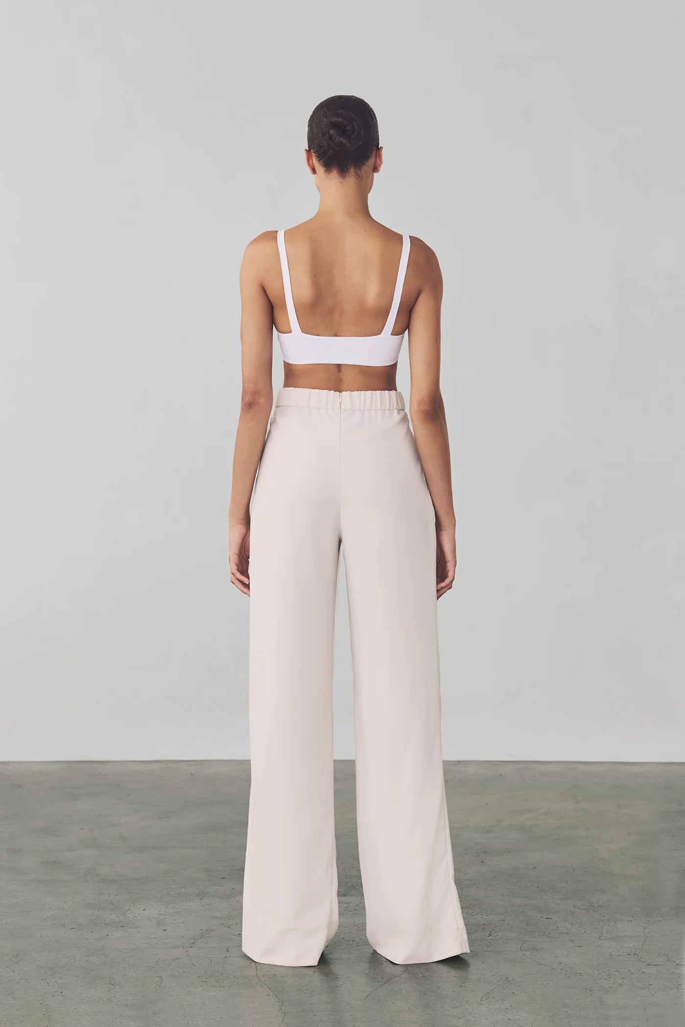Marissa Pants | White Crepe