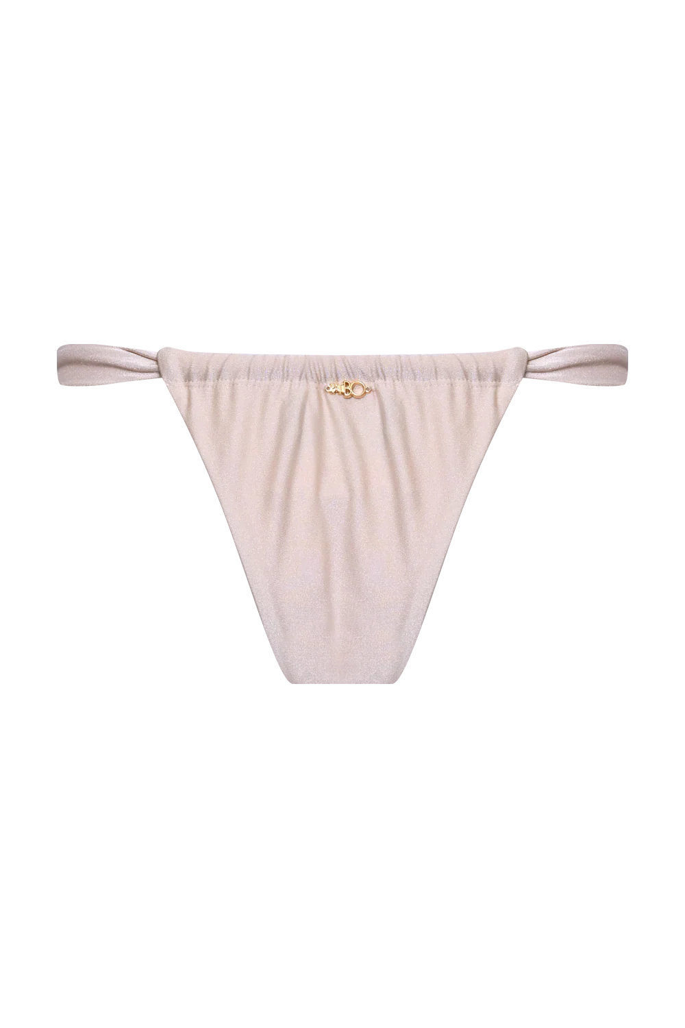Coral Golden Dune Lycra Bikini Bottom