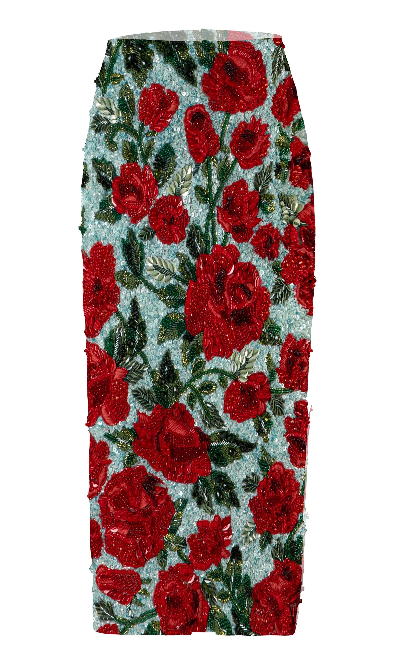 La Fuori Crimson Rose Skirt