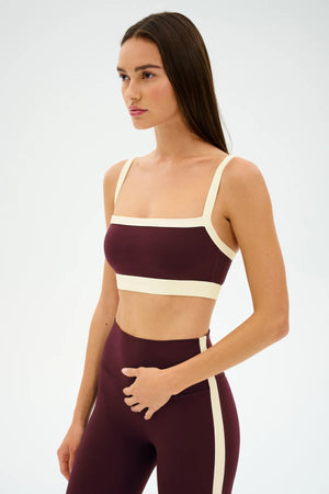 Splits 59 Monah Rigor Bra | Dark Cherry