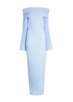 Seroya Galleria Maxi Dress | Powder Blue