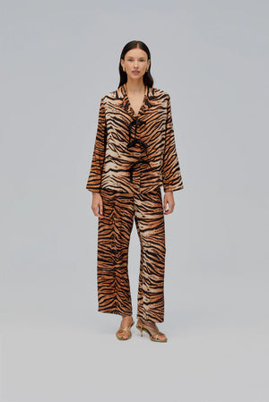 Sleeper The Bow Pajama Set | Tiger
