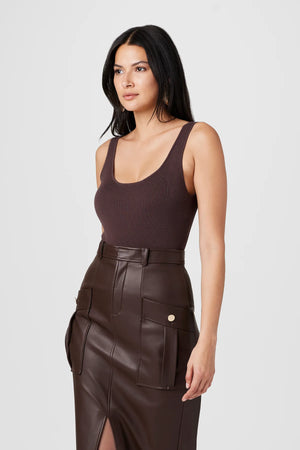 Toccin Delaney Bodysuit | Espresso