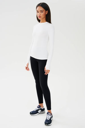 Splits 59 Louise Ribbed Long Sleeve | Multiple Color Options