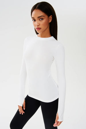 Splits 59 Louise Ribbed Long Sleeve | Multiple Color Options