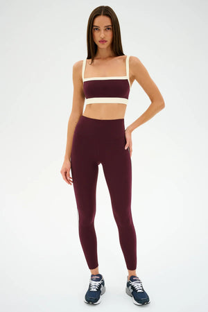 Splits 59 Monah Rigor Bra | Dark Cherry