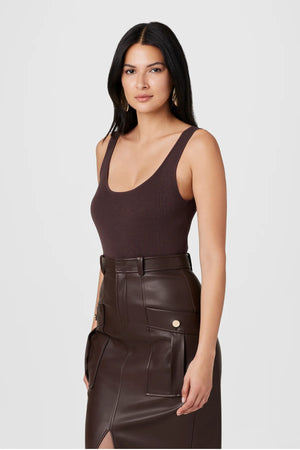 Toccin Delaney Bodysuit | Espresso