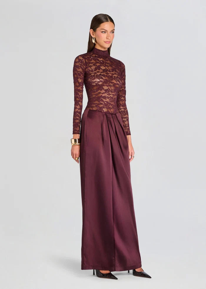 Kelsey Camryn Pant| Bordeaux