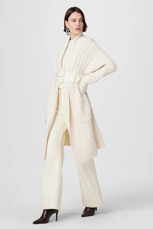 Toccin Elia Olivia Cable Knit Cardigan