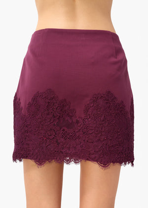Cami NYC Sash Skort | Blackberry