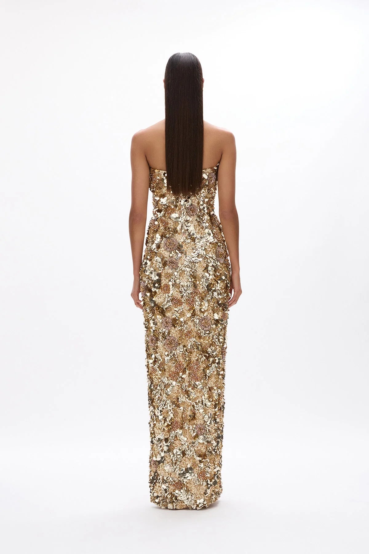 Peppito Split Gown