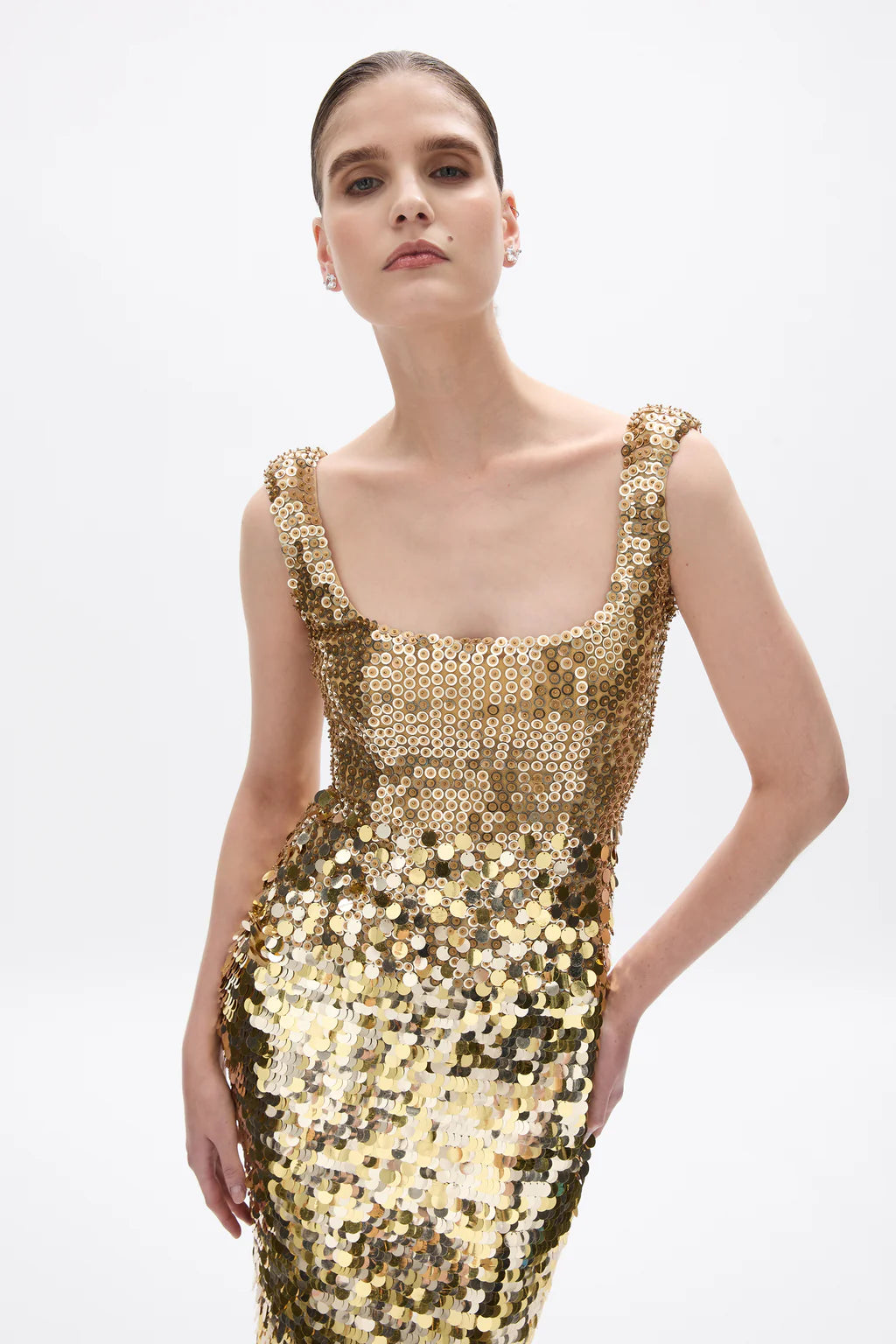 Remy Dress | Gold