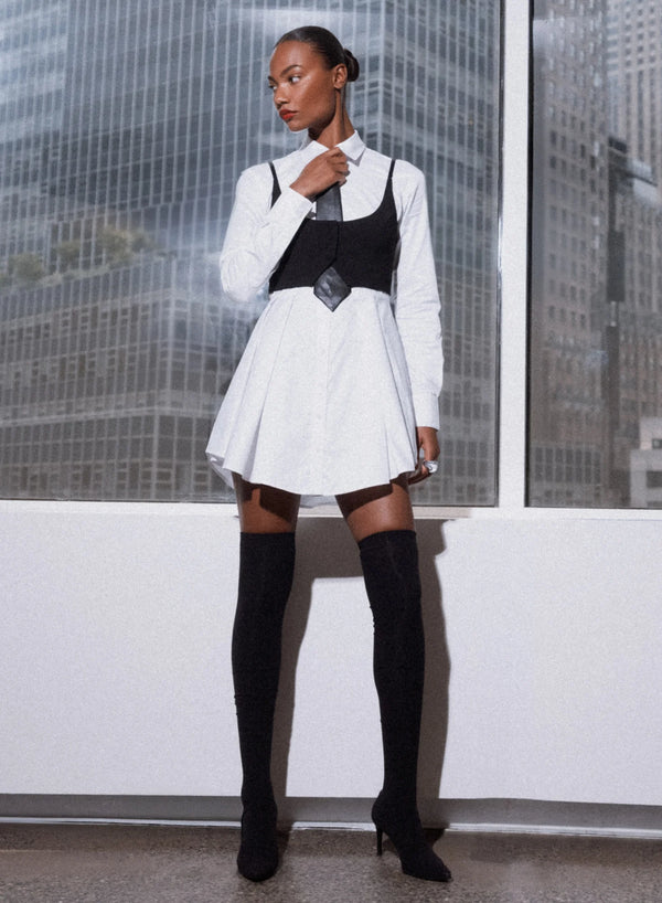 Fleur Du Mal Zoe Shirt Dress