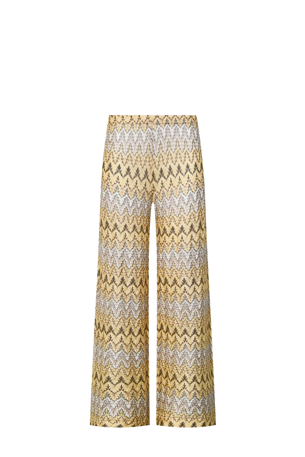 Hanne Bloch Knit Trouser | Yellow