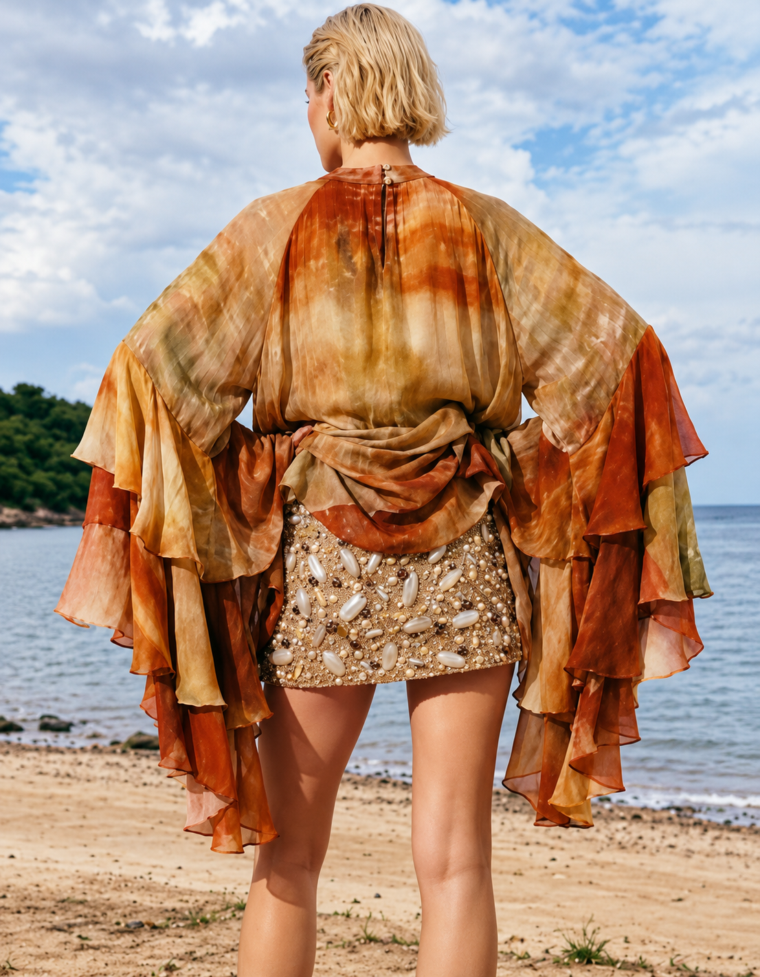 Golden Horizon Skirt