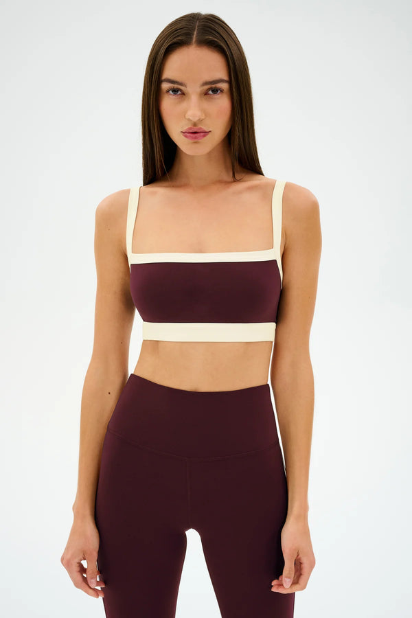 Splits 59 Monah Rigor Bra | Dark Cherry