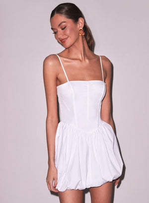 Fleur Du Mal Poplin Bubble Dress