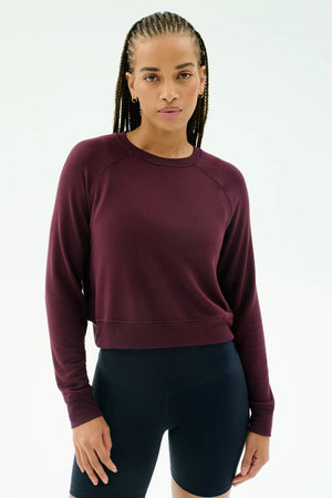 Splits 59 Brooks Fleece | Dark Cherry
