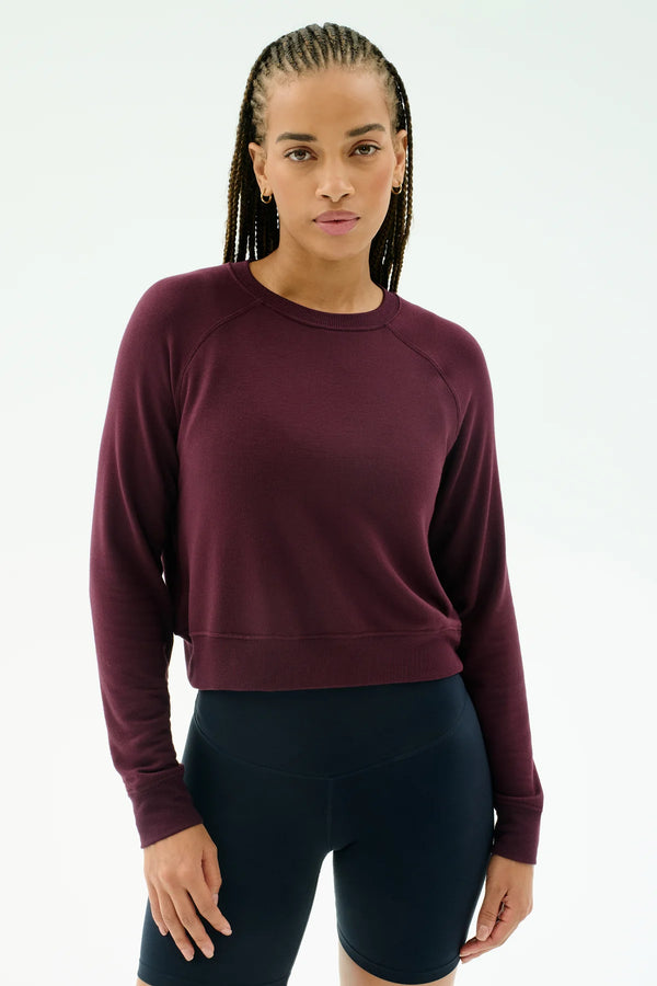 Splits 59 Brooks Fleece | Dark Cherry