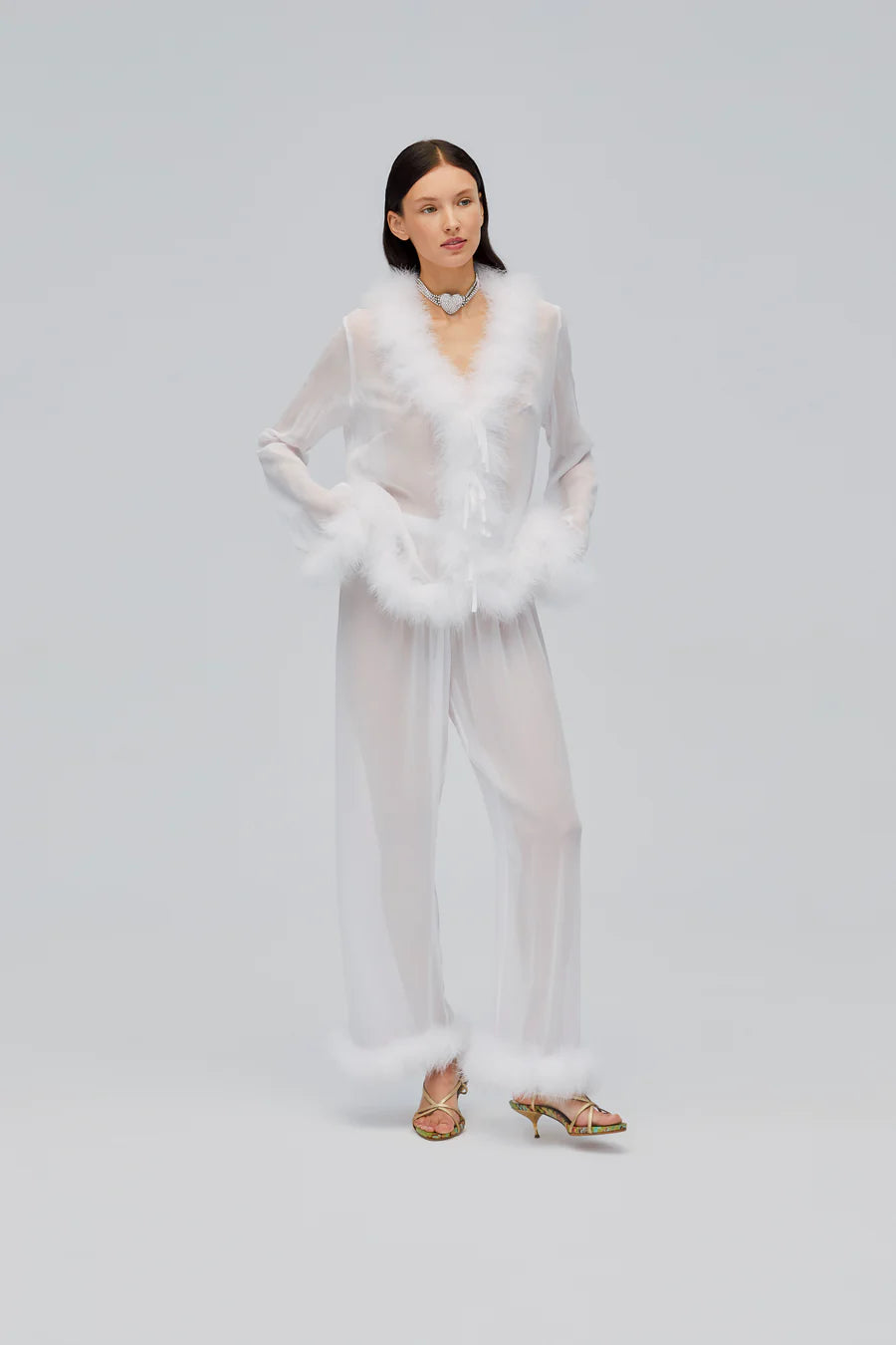 Afrodita Lounge Set | White