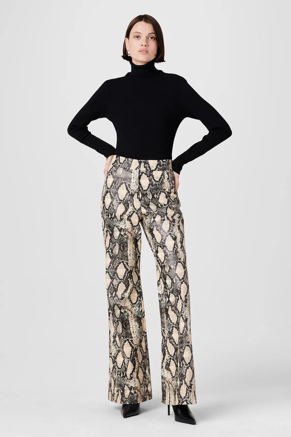 Toccin Gaia Vegan Leather Pants | Python