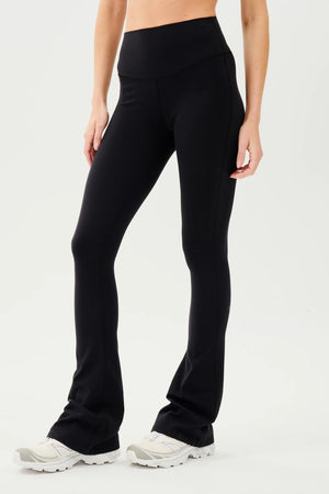 Splits 59 Raquel High Waist Flared Legging | Black