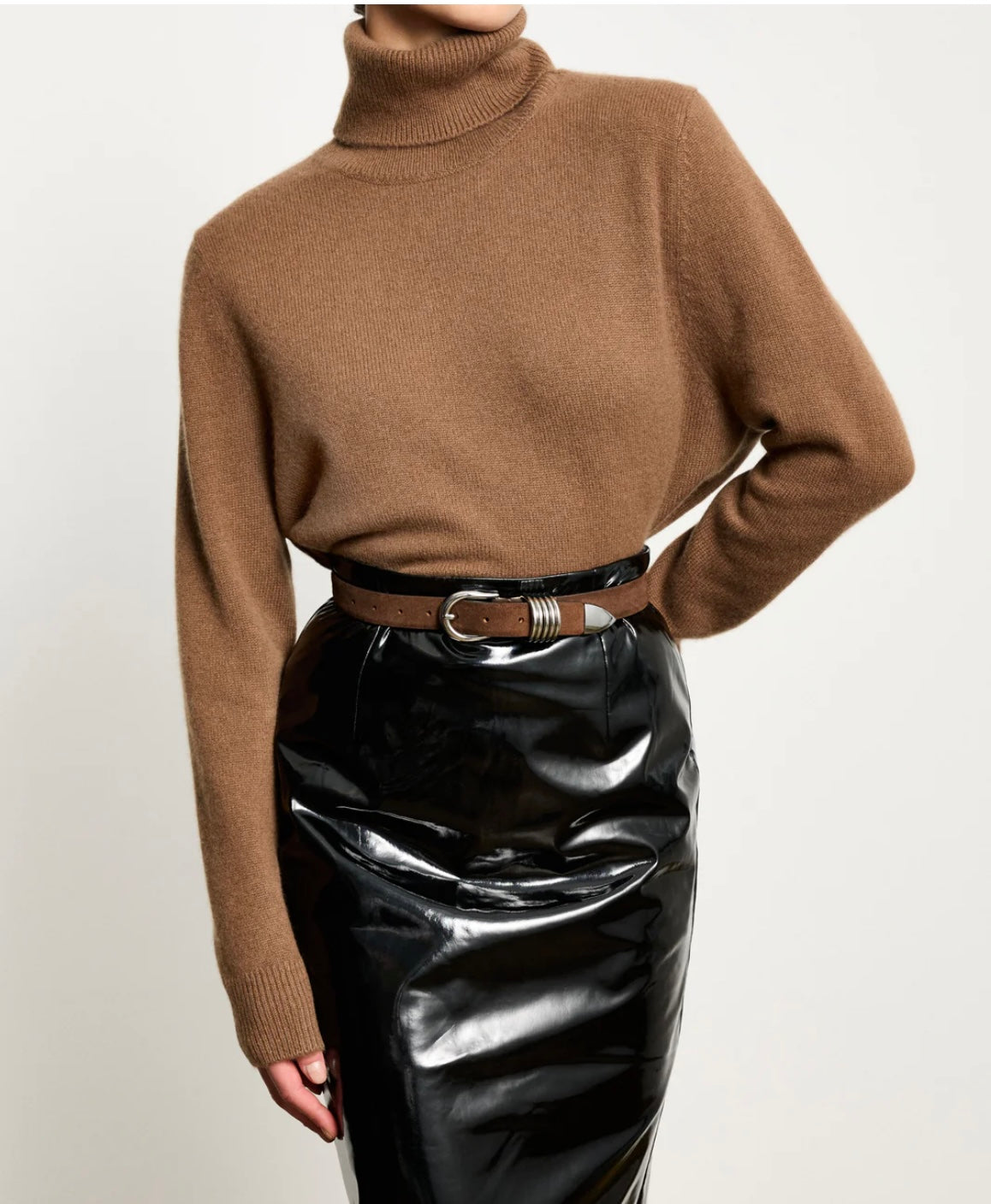 Hollyhock | Chocolate Suede