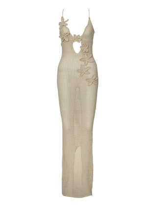 Bananhot Hilsa Knitted Dress | Sand