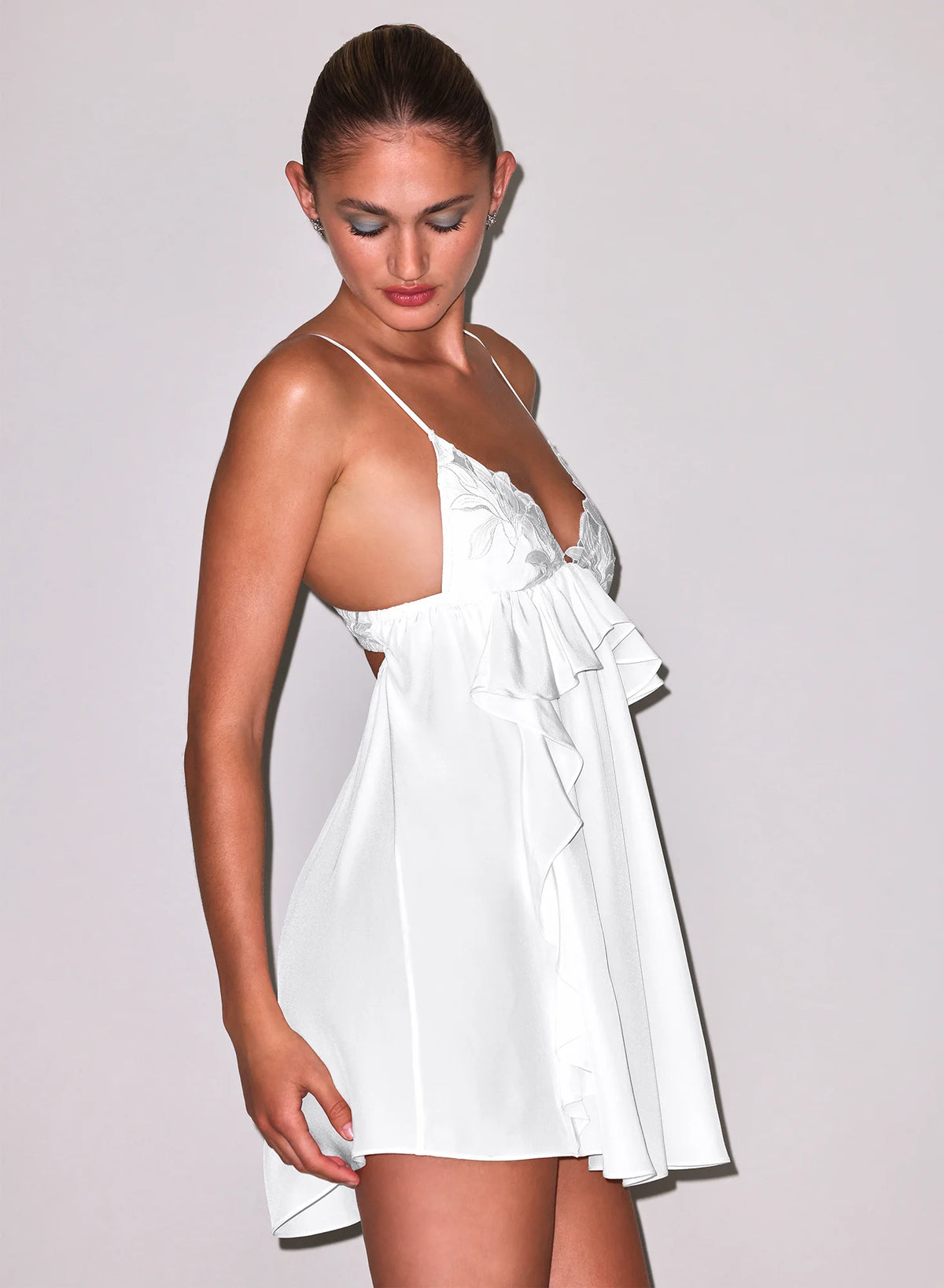 Lily Babydoll Dress | Ivory