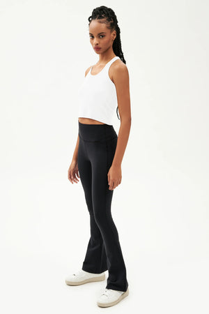 Splits 59 Ashby Rib Crop | White