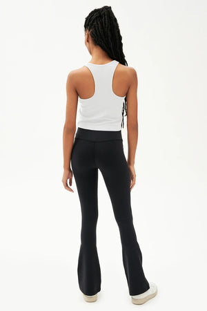 Splits 59 Ashby Rib Crop | White