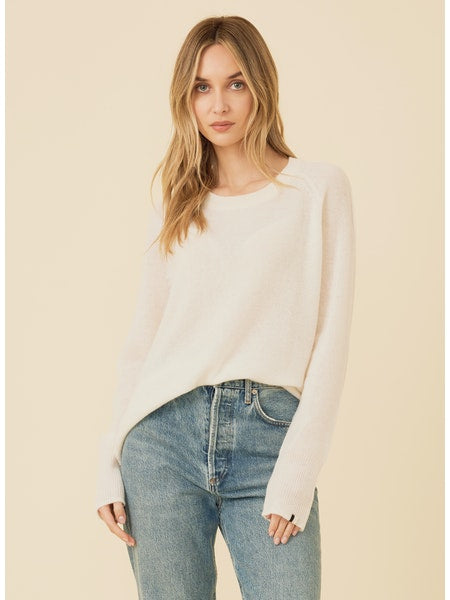 Sloane Cashmere Pullover | Ivory