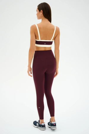 Splits 59 Clare High Waist Rigor 7/8 | Dark Cherry