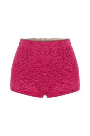 My Beachy Side ChouChou Hand-Crochet Shorts | Pink