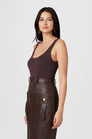 Toccin Delaney Bodysuit | Espresso